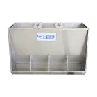 Hot Selling Wholesale Price Pig Farming Equipment Double Sided Stainless Steel Pig Feeder - Feeder - foodmachtech